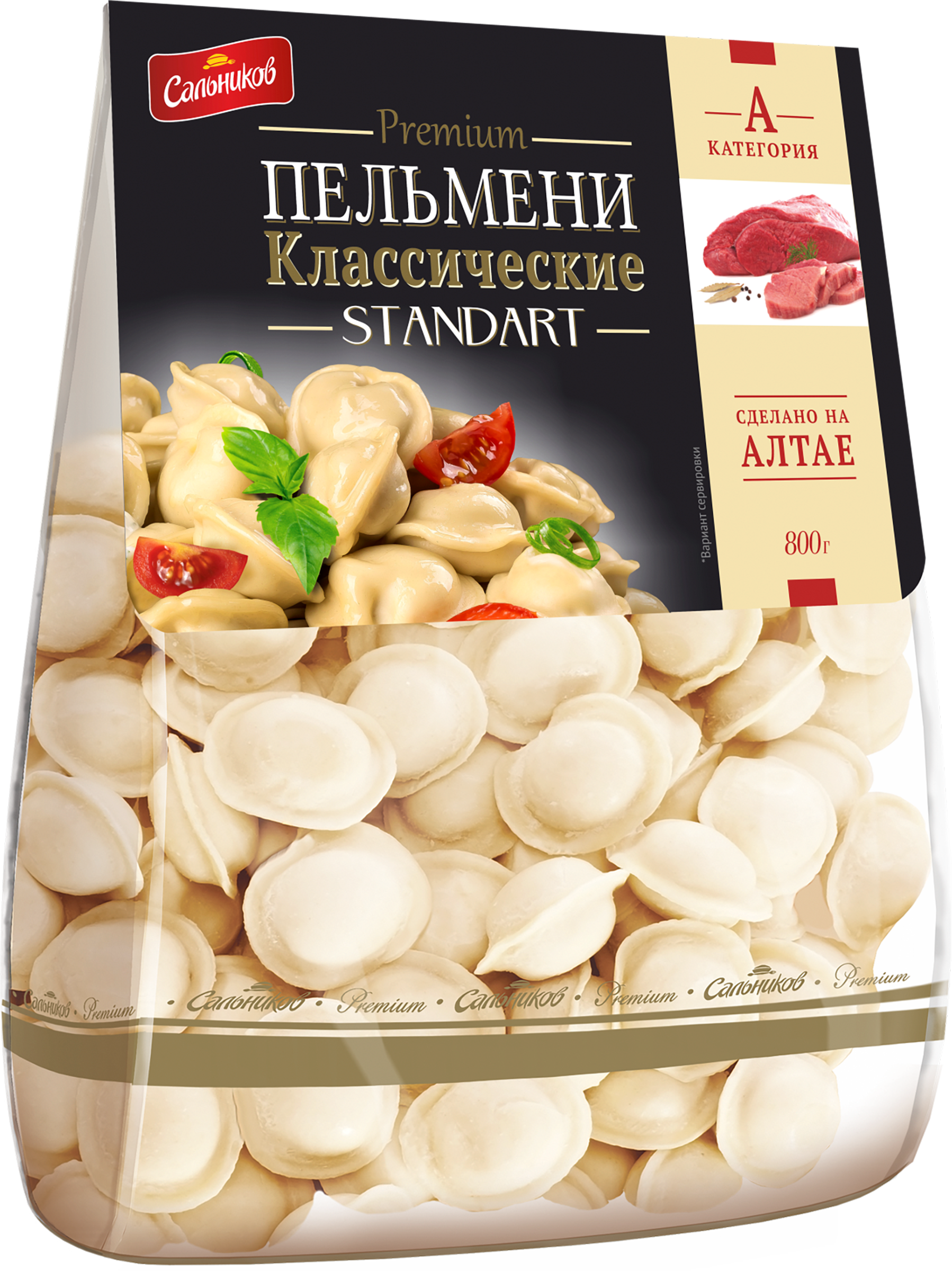 

Пельмени Сальников Классические Premium 800 г