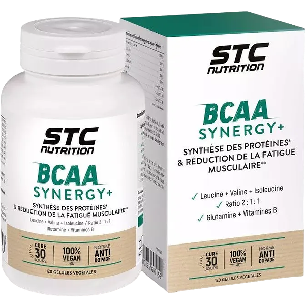 STC BCAA Synergy + строительство мышц капсулы 120 шт