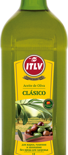 Масло оливковое ITLV Clasico рафинированное с добавлением нерафинированных
