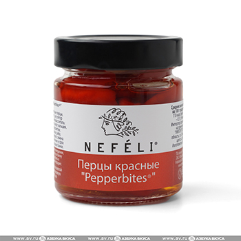

Перцы красные NEFELI Pepperbites 195г Греция