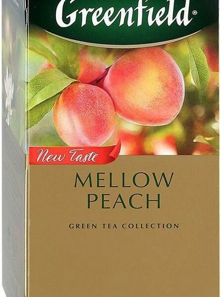 Чай зеленый Greenfield Mellow Peach в пакетиках, 45 г