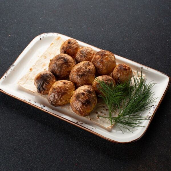 Молодой картофель в мундире