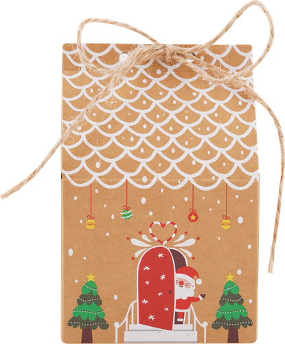 

Набор подарочной упаковки HOMECLUB 0,5x7x5см, крафтовый картон Арт. UNR-241, 6шт