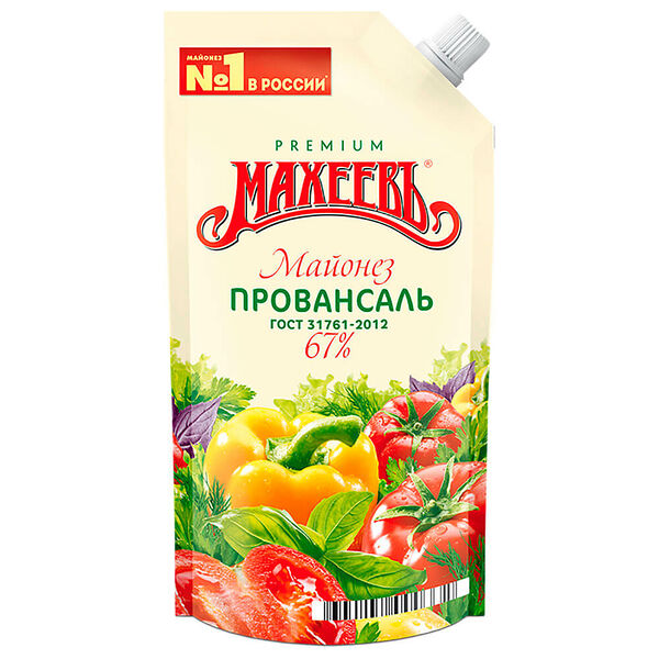 Майонез махеев 200 мл провансаль дой-пак