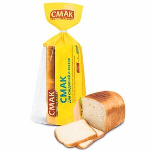 Хлеб Смак пшеничный для тостов и сэндвичей, в нарезке
