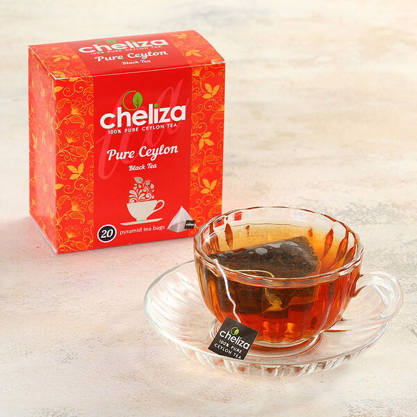 Чай черный Цейлон Челиза в пирамидках 20 шт. Шри-Ланка