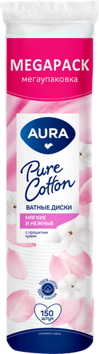

Ватные диски Aura Beauty 150 шт