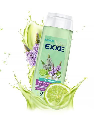 

Гель для душа Exxe Бергамот и вербена 400 мл