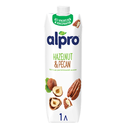 

Растительный напиток Alpro ореховый 1% 1 л