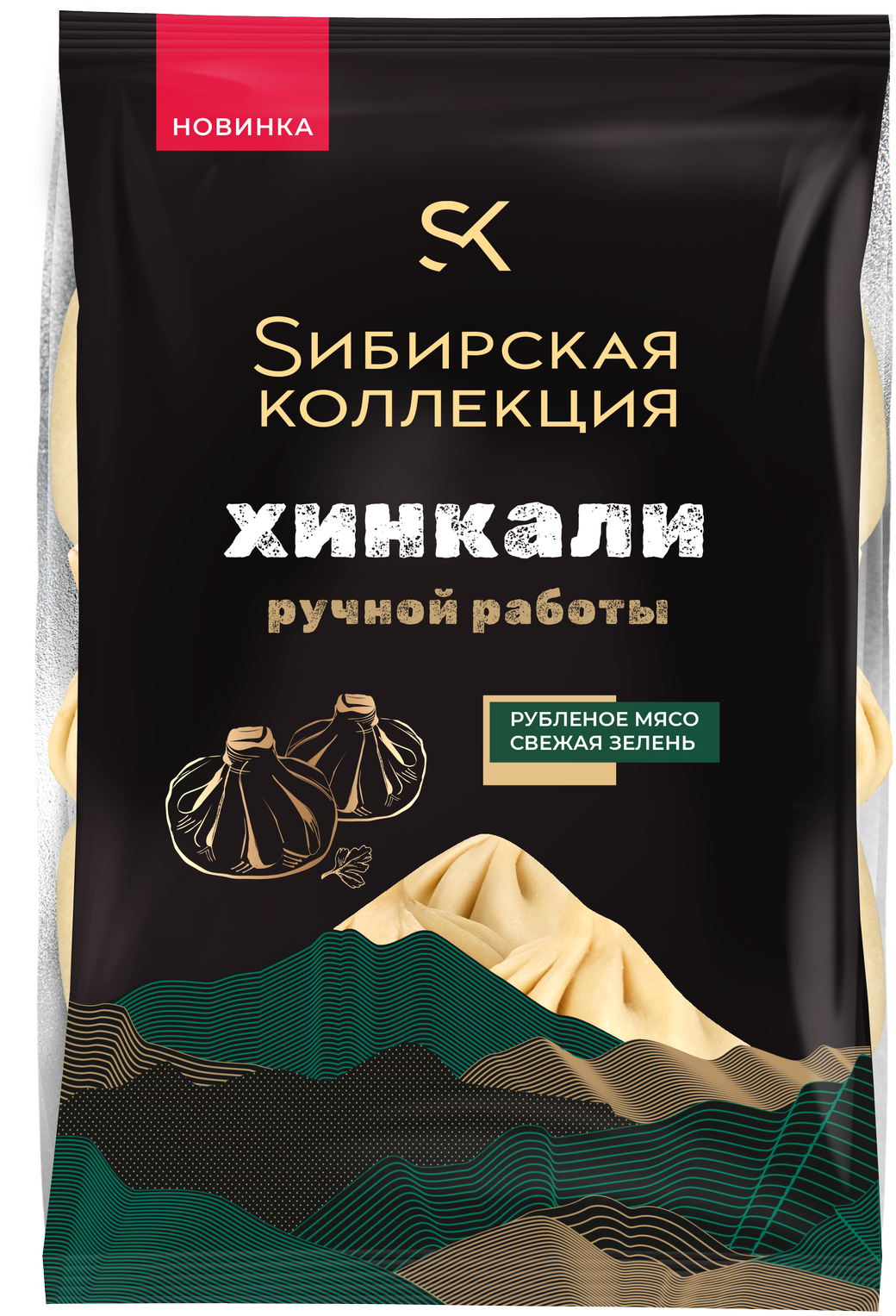 

Sибирская коллекция Хинкали ручной работы фл/п
