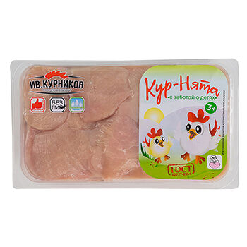 Филе «Медальон» цыплёнка-бройлера, «Кур-Нята», 650 г, Россия