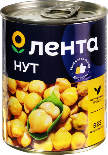 

Нут Лента консервированный, 360г