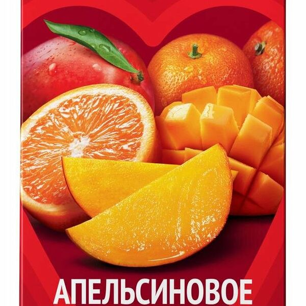 Напиток сокосодержащий Любимый Апельсиновое манго