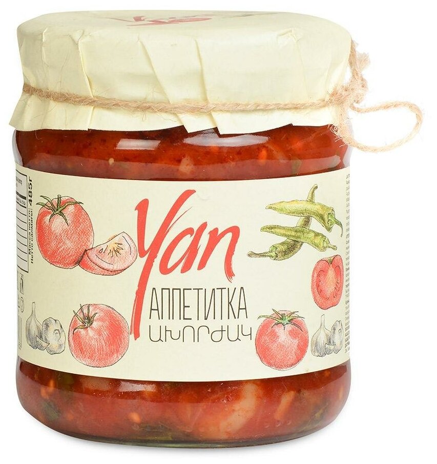 

Овощные консервы Yan Аппетитка 485 г