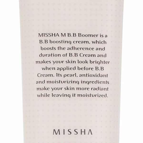 MISSHA М BB Boomer Праймер для лица Жемчужное сияние, 20 мл
