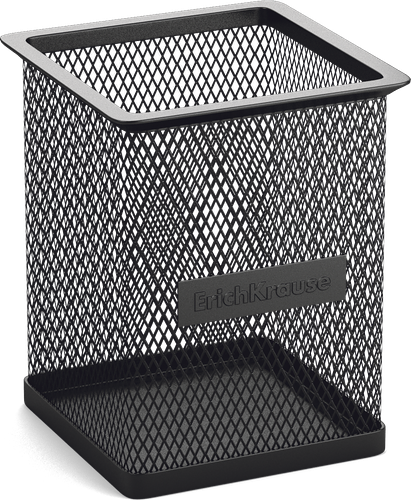 Подставка для канцелярских принадлежностей Erich Krause Steel, металлическая