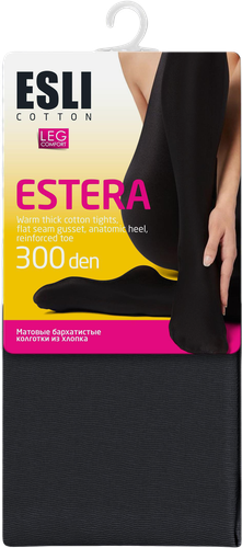

Колготки женские ESLI Estera 300 den, nero 2