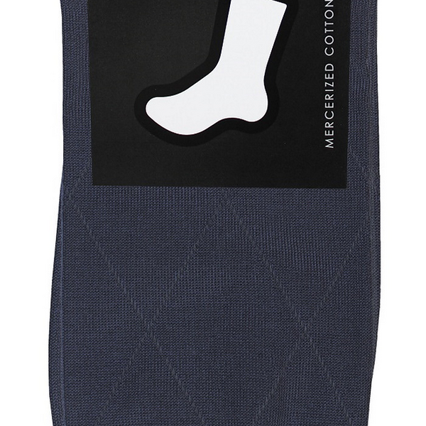 Носки мужские Marso Ромб НММ-0003 хлопок-полиамид серые, 42-44