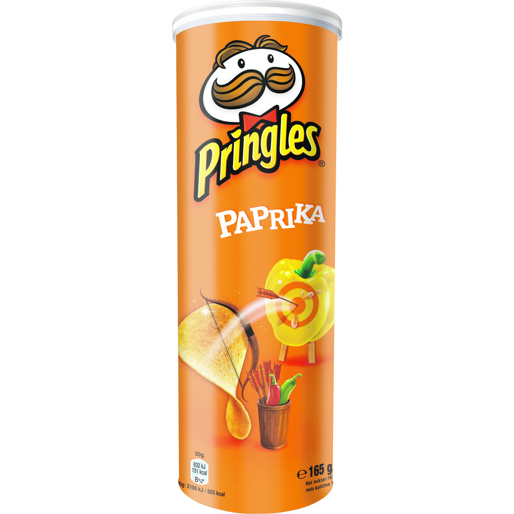 

Чипсы Pringles Паприка 165 г