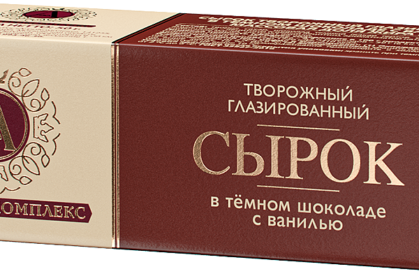 Сырок твор.глаз. в темн.шокол. с ванилью 26% 50г А.РОСТАГРОКОМПЛЕКС