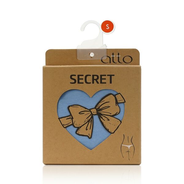 Женские трусы - стринги Atto Secret , Голубой , S