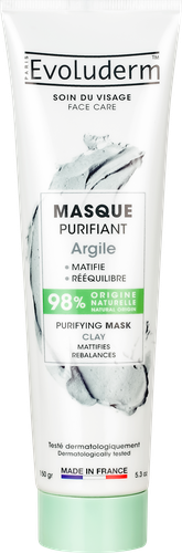 

Маска для лица Evoluderm очищающая с глиной 150 г