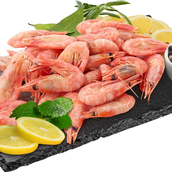 Креветки варено-мороженый в панцире вес