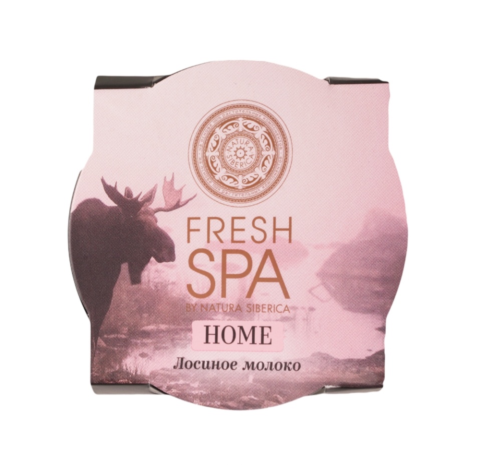 

Скраб для лица Natura Siberica Fresh Spa Home Сухой тонизирующий Лосиное молоко 70 г