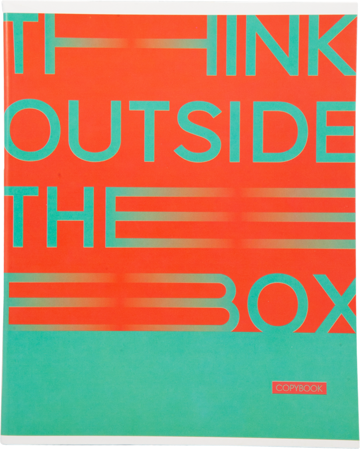 

Тетрадь ArtSpace Моноколор 2color quotes в клетку А