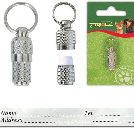 Triol медальон-адресник 35 мм.