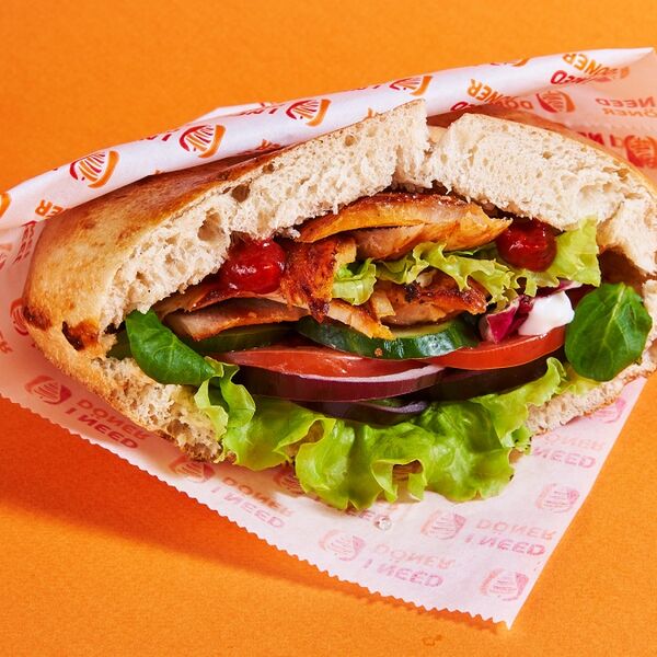 Донер с курицей в пите