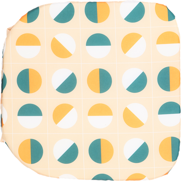 Подушка для стула GIARDINO CLUB 40х40х2см, с водоотталкивающим покрытием, в ассортименте