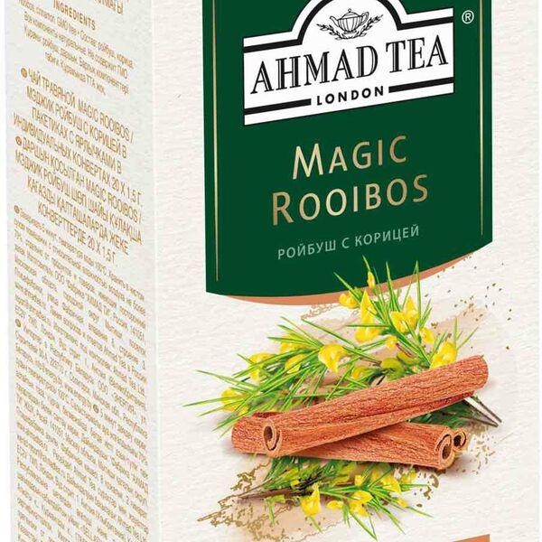 Чай травяной Ahmad Tea Magic Rooibos, 20 пак., 30 г