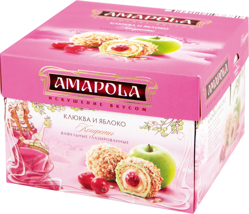 

Набор конфет Amapola Клюква и яблоко