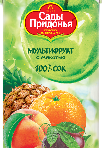 Сок Сады Придонья Мультифрукт с мякотью
