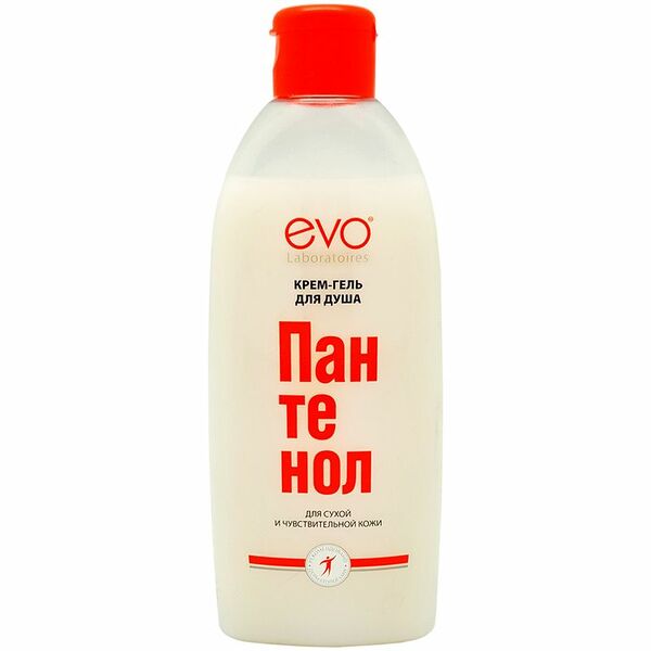 Крем-гель для душа Evo Пантенол для сухой и чувствительной кожи, 400мл