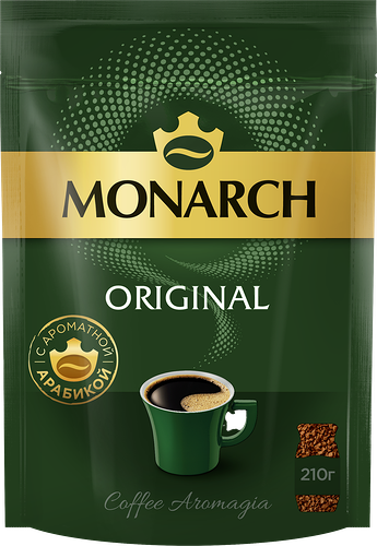 Кофе Monarch Original натуральный растворимый сублимированный 210 г