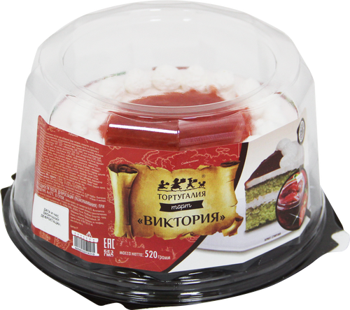 

Торт ТОРТУГАЛИЯ Виктория, 520г