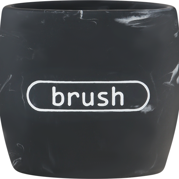 Подставка для зубных щеток HOMECLUB Stone, полирезина Арт. nfst2