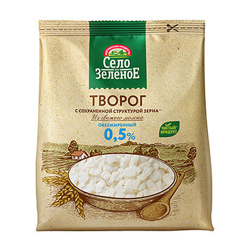 Творог обезжиренный, «Село Зелёное»
