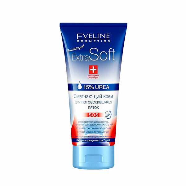 Крем для потрескавшихся пяток Eveline Cosmetics Extra Soft 100 мл