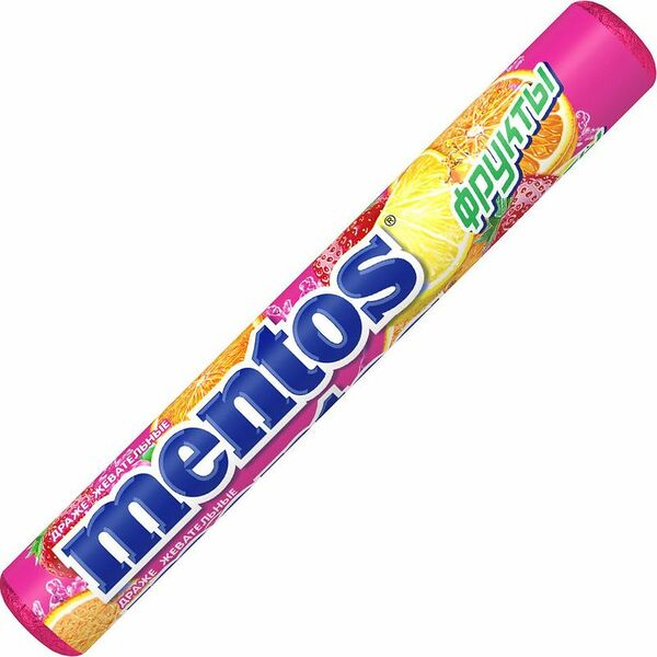 Жевательное драже Mentos Фрукты