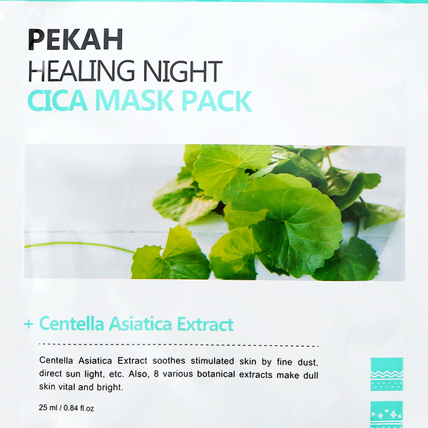 Маска для лица PEKAH Healing Night Восстанавливающая с экстрактом центеллы азиатской
