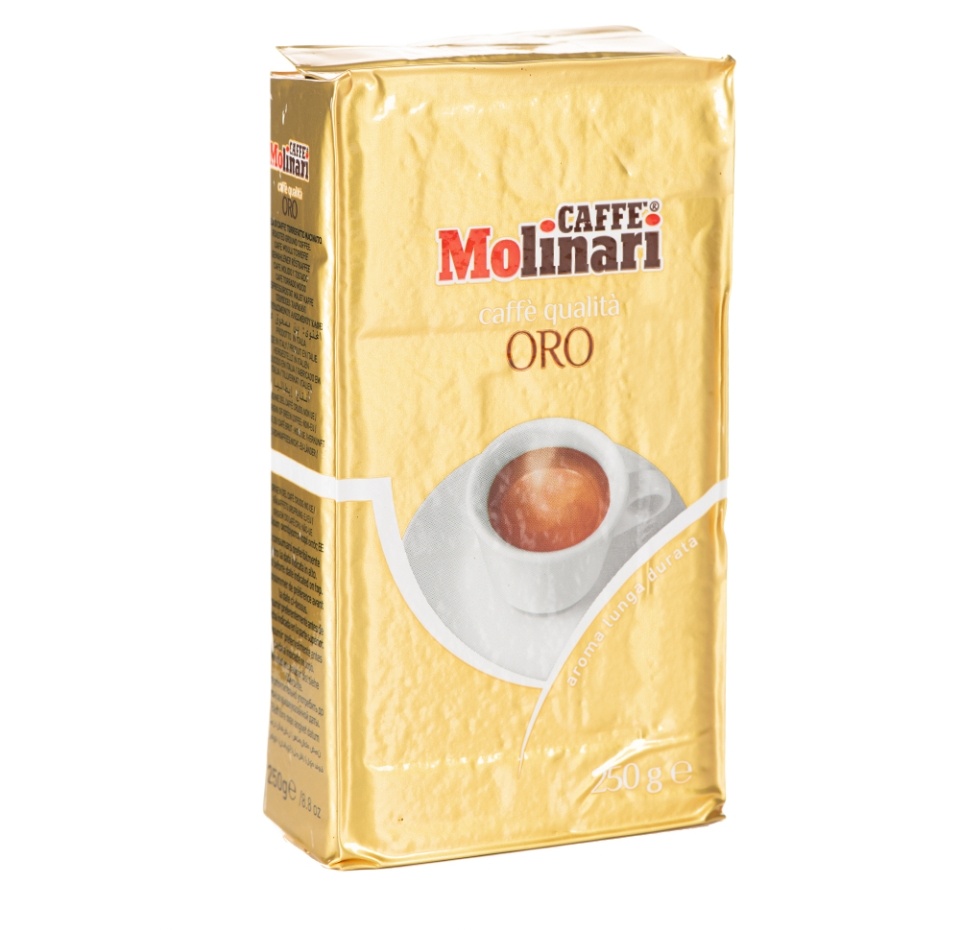 

Кофе молотый Molinari ORO 250 г