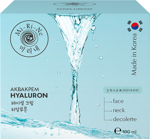 Крем для лица MI-RI-NE Hyaluron Увлажняющий, 100мл