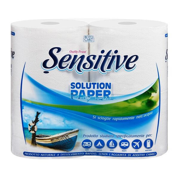 Туалетная бумага Sensitive Solution Paper 4 шт.