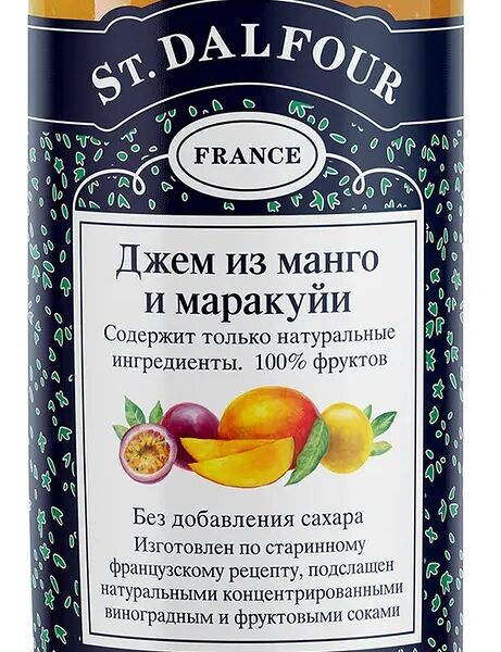 Джем из манго и маракуйи St. Dalfour без добавления сахара