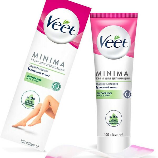Крем для депиляции Veet Minima для сухой кожи 100мл