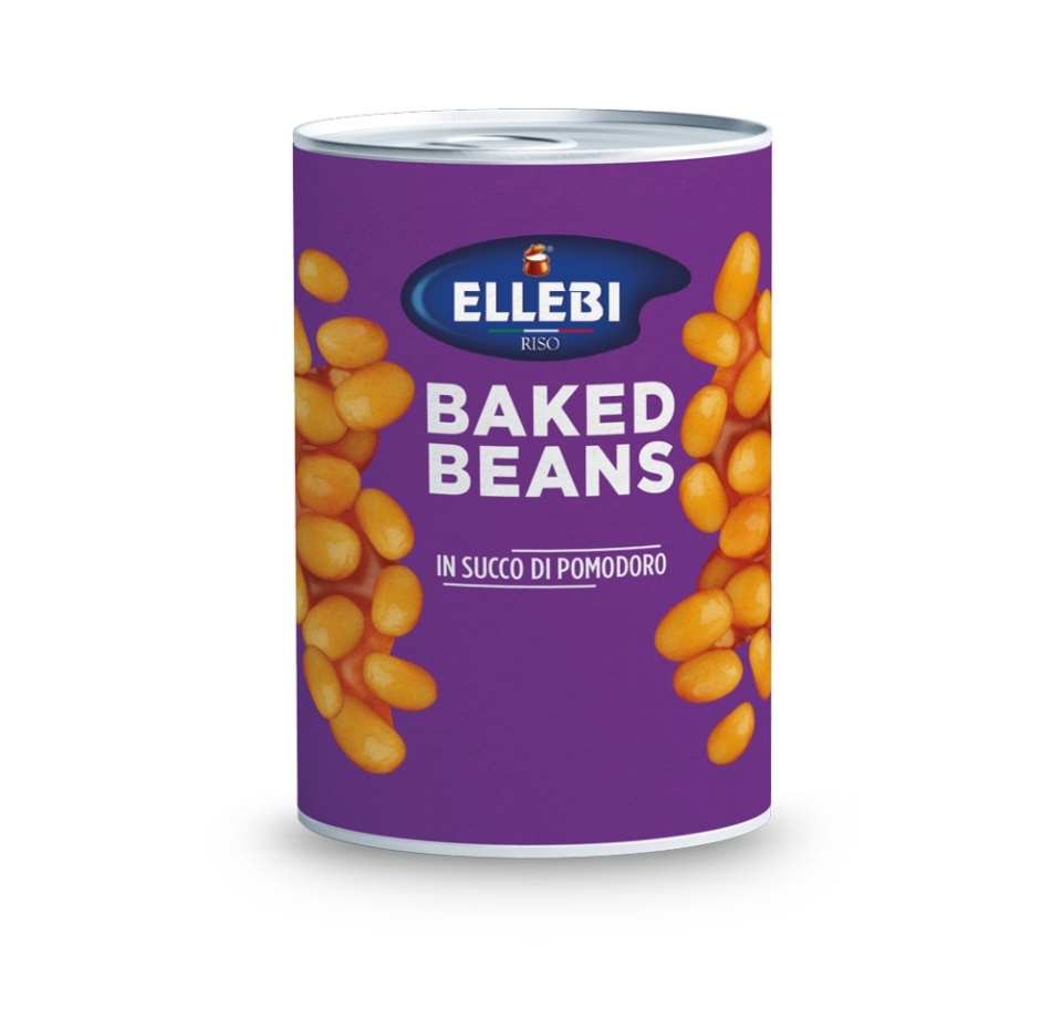 

Фасоль белая Ellebi печёная в томатном соусе 400 г