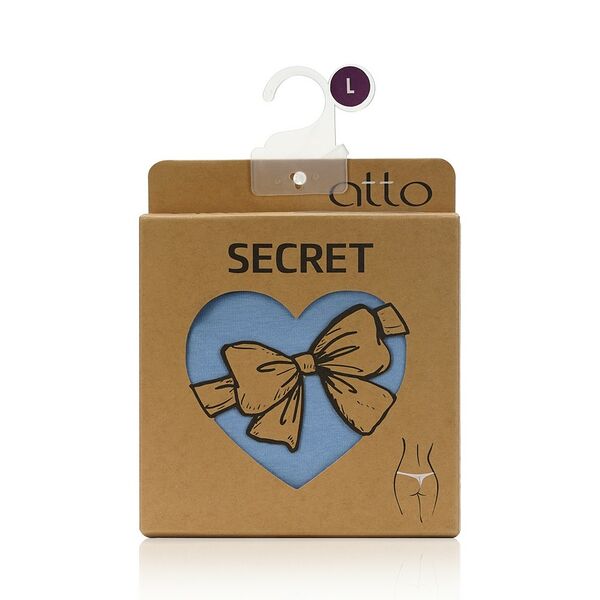 Женские трусы - стринги Atto Secret, Голубой, L